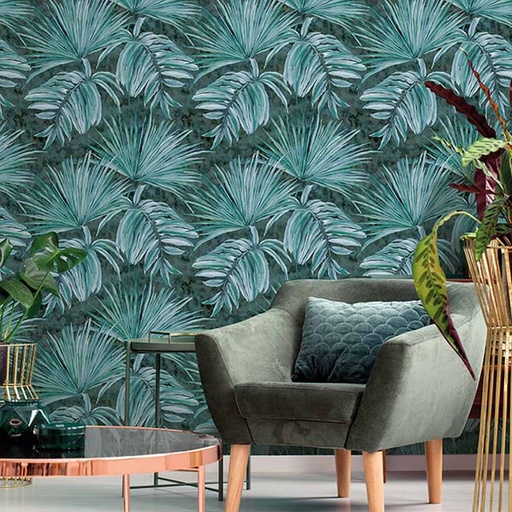 [000016134] ROLLO PAPEL PINTADO ECONÓMICO VEGETACION 0,53x10m L2762 ICH
