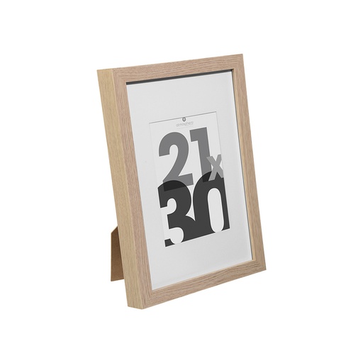[000016232] MARCO DE FOTOS EN MADERA NATURAL 21x30cm