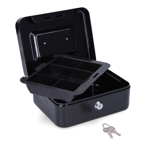 [000016241] CAJA DE CAUDALES CFC09 200x160x90mm NEGRO M13396 MICEL