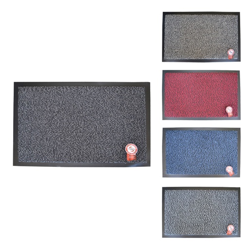 [000016265] FELPUDO SAPHIR ANTIDESLIZANTE 60x90cm COLORES SURTIDOS