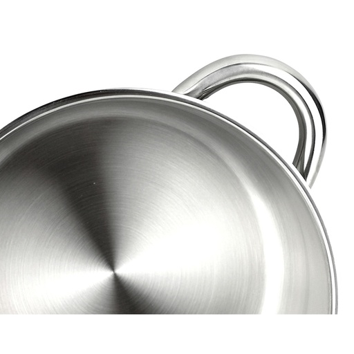 [000016521] CACEROLA INOX SILVERINOX + TAPA ACERO INOXIDABLE 18/10 FAGOR Ø20x9cm