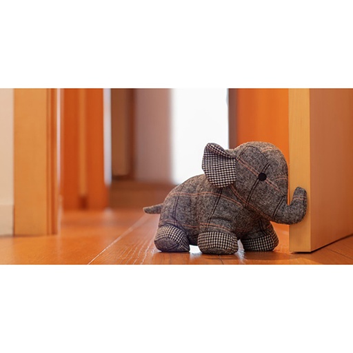 [000016553] TOPE TEXTIL SUJETAPUERTAS 1kg ELEFANTE GRIS. INOFIX