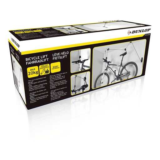 [000016667] SOPORTE PARA COLGAR BICICLETA CARGA MAXIMA 20kg DUNLOP