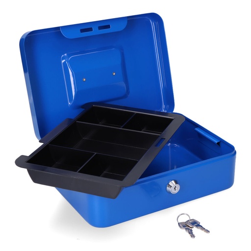 [000016731] CAJA DE CAUDALES CFC09 250x180x90mm AZUL M13397 MICEL