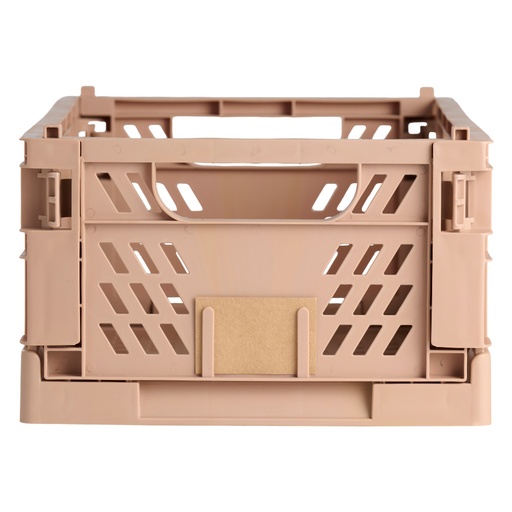 [000016790] CAJA ALMACENAJE PLEGABLE 50x33x25cm ARENA NATURAL