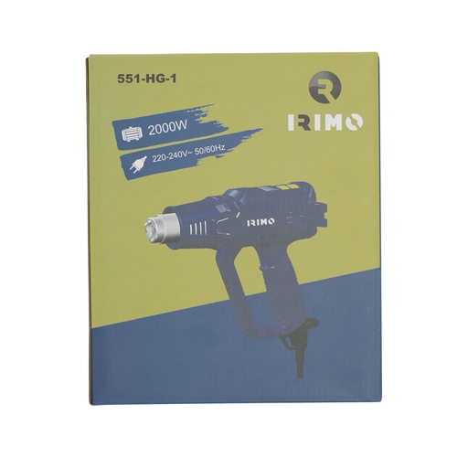 [000016816] PISTOLA DE CALOR 2000W 551-HG-1 IRIMO