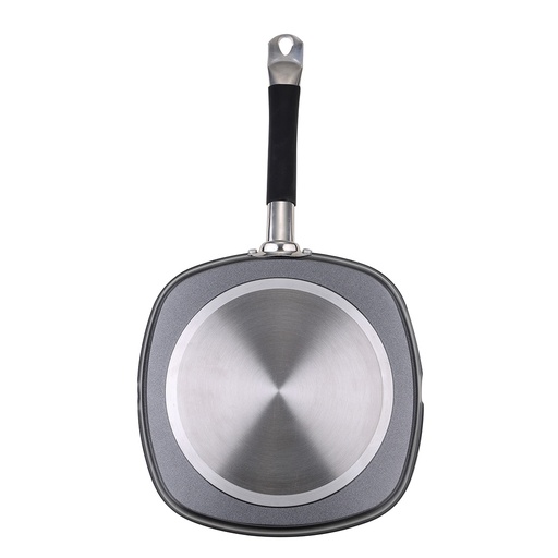 [000016823] ASADOR Ø28x28x4,5cm DE ALUMINIO FORJADO HOME EDITION BGMP-3287-BK MASTERPRO