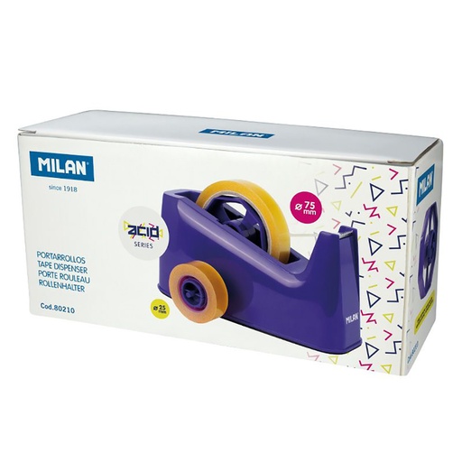 [000016828] PORTAROLLOS AZUL CON DOBLE ADAPTADOR 33/66m (CINTA NO INCLUIDA) MILAN