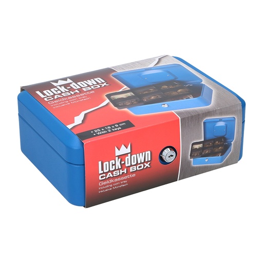 [000016908] CAJA METALICA PORTAMONEDAS 25x16x9cm