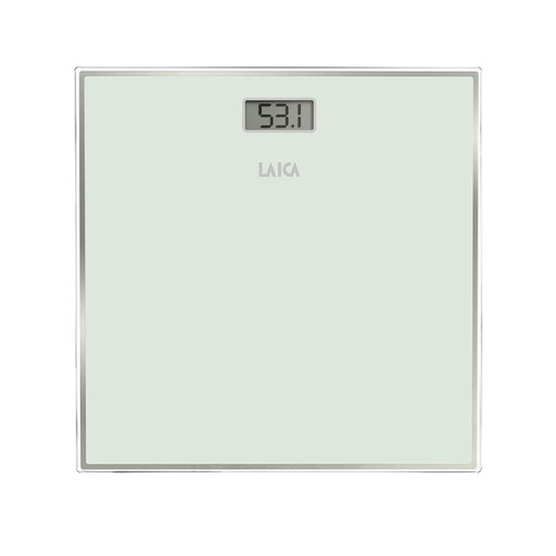 [000017226] BASCULA ELECTRONICA PARA BAÑO COLOR BLANCA MÁX. 150kg PS1068W LAICA