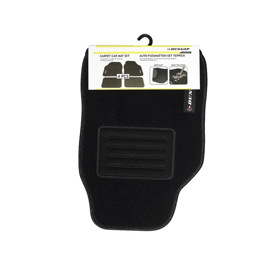 [000017266] JUEGO DE ALFOMBRILLAS DE COCHE DUNLOP