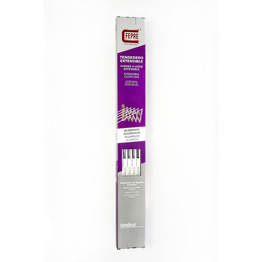 [000017341] TENDEDERO ALU DE 120cm BLANCO