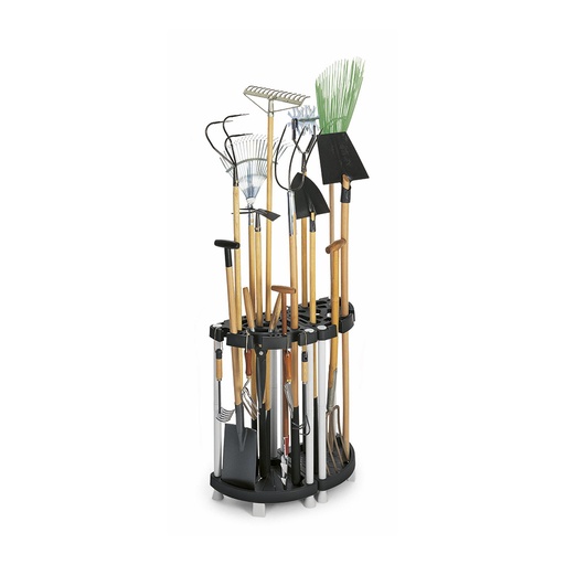 [000017961] PORTA HERRAMIENTAS DE JARDIN ALUMINIO/PVC 73x37,5x77,5cm PROGARDEN