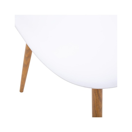 [000017993] SILLA DE COMEDOR BLANCAS COL."TAHO" 47x53x85cm