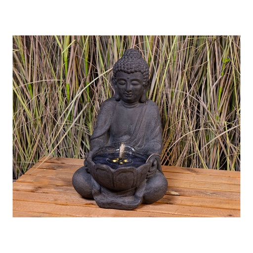 [000018327] FUENTE BUDA SOLAR. LUZ CÁLIDA. 29,5x28x45cm