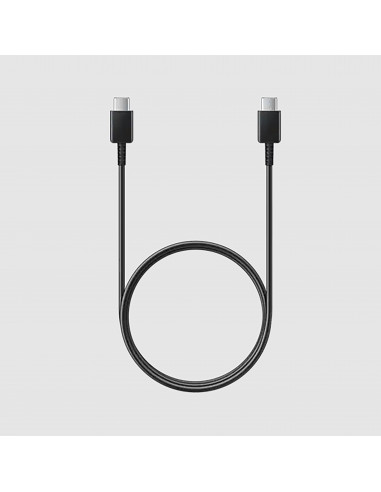 [000018583] SAMSUNG CHARGING CABLE TYPE-C TO TYPE-C 1M/EP-DA705BBE BLACK
