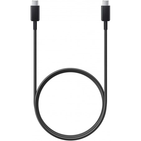 [000018604] SAMSUNG USB CABLE 1M TYPE-C TO USB TYPE-C 5A EP-DN975BB BLACK