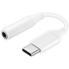 [000018606] SAMSUNG USB-C HEADSET JACK ADAPTER EE-UC10JUWE WHITE