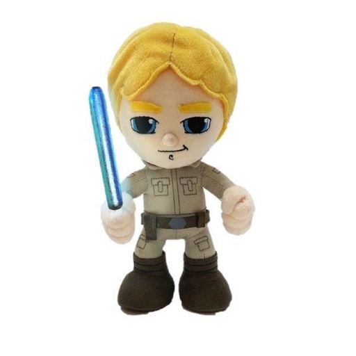 [000019381] Peluche Star Wars Luke Skywalker 19 Cm Sable Laser.