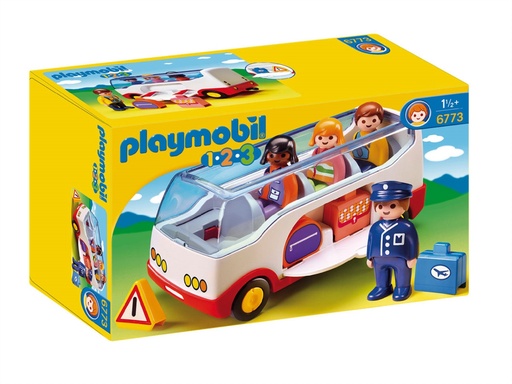 [000019720] Autobus de viajeros Playmobil 1.2.3