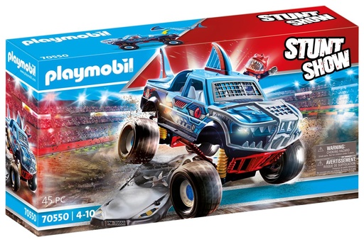 [000019764] Coche Monster Truck Shark Playmobil Stuntshow