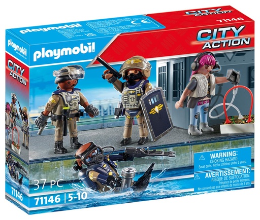 [000019849] Figuras Fuerzas Especiales. Playmobil City Action