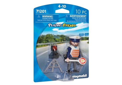 [000019870] Figura Policía de tráfico Playmobil Friends