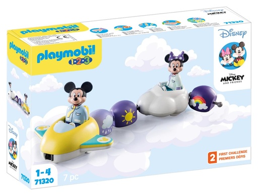 [000019896] Disney Mickey y Minnie Tren Nube Playmobil 1.2.3