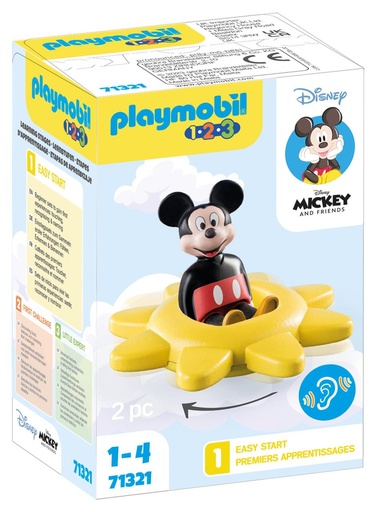 [000019897] Disney Mickey Sol giratorio Playmobil 1.2.3