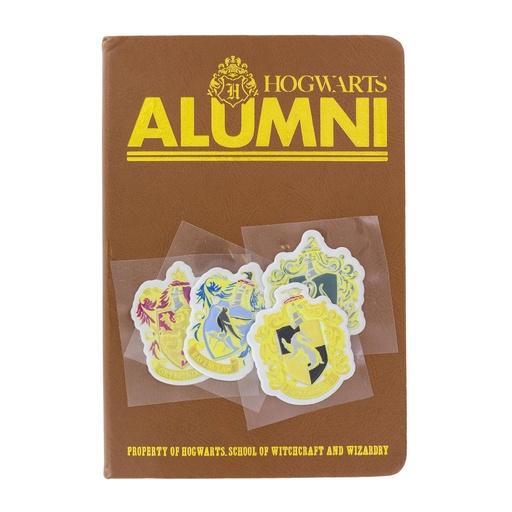 [000020158] Libreta Harry Potter Hogwarts Alumni Con Pegatinas