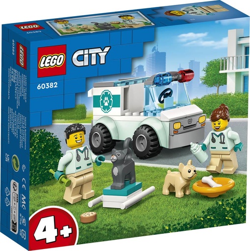 [000020246] Furgoneta Veterinaria de Rescate Lego City