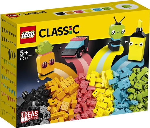 [000020260] Diversión Creativa: Neón Lego Classic