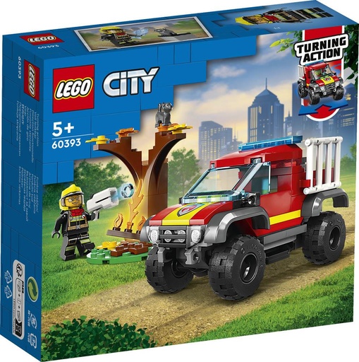 [000020282] Camión de Rescate 4x4 de Bomberos Lego City