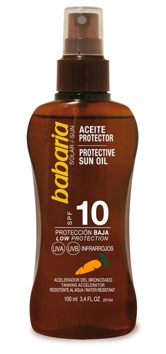 [000020576] Aceite Protector Solar Babaria Zanahoria F-10 100 ml