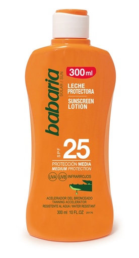 [000020580] Leche Protectora Solar Babaria Aloe F-25 300 ml