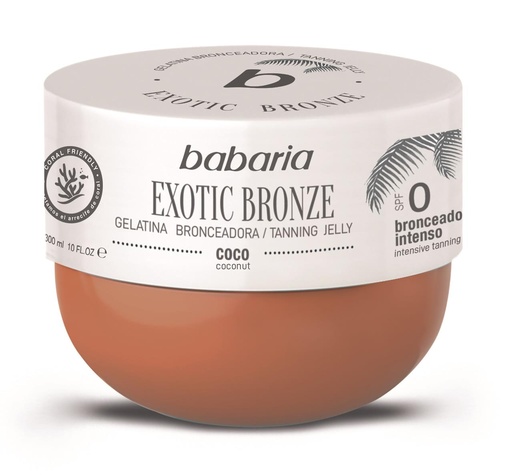 [000020585] Gelatina Bronceadora Babaria  Exótico Coco F-0 300 ml