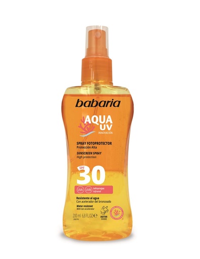 [000020588] Spray Aqua Bifásica Babaria f-30 Uv 200Ml
