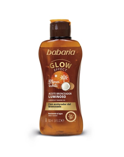 [000020592] Aceite Bronceador Luminoso Babaria formato viaje  100 ml
