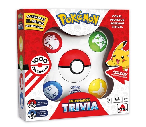 [000020923] Juego Pokemon Entrenador Trivia ¿quién será el mejor entrenador?
