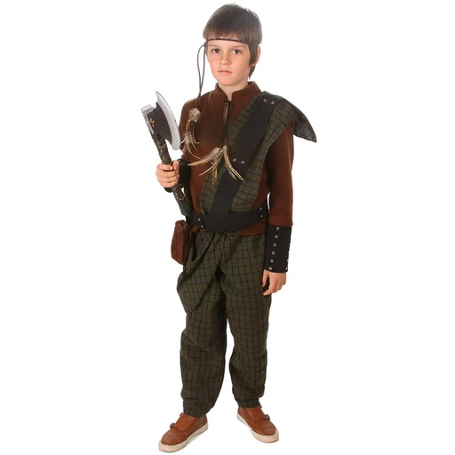 [000021085] Disfraz Infantil Vikingo Medieval Finn - Talla 3 (5-7 Años)