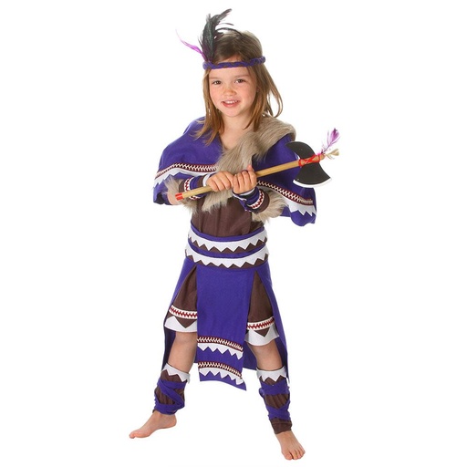 [000021093] Disfraz Infantil India Guerrera Cheyenne - Talla 3 (5-7 Años)