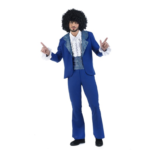 [000021110] Disfraz Adulto 70'Disco Benny - Talla Xl