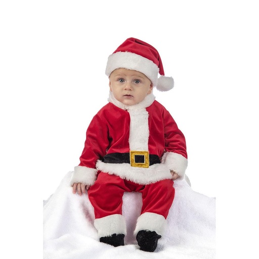 [000021157] Disfraz Infantil Nana Papa Noel - Talla 00 (6 Meses)