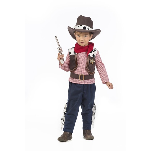 [000021180] Disfraz Infantil Vaquero Cowboy (R) - Talla 01 (1 Año)