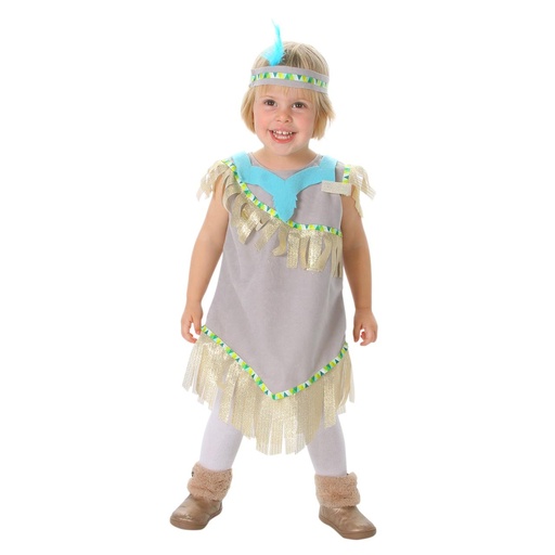 [000021183] Disfraz Infantil India Dorada - Talla 03 (3 Años)