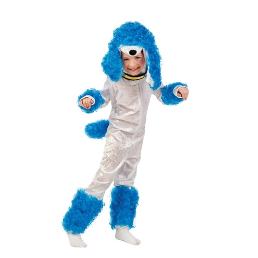 [000021188] Disfraz Infantil Caniche Azul - Talla 4 (7-9 Años)