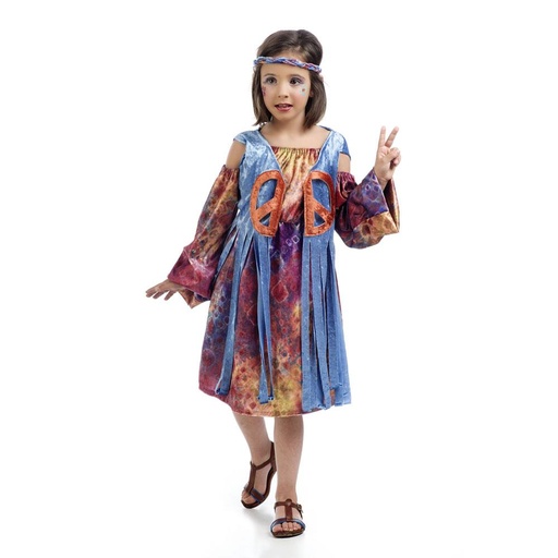 [000021206] Disfraz Infantil Hippie Luna - Talla 2 (3-5 Años)