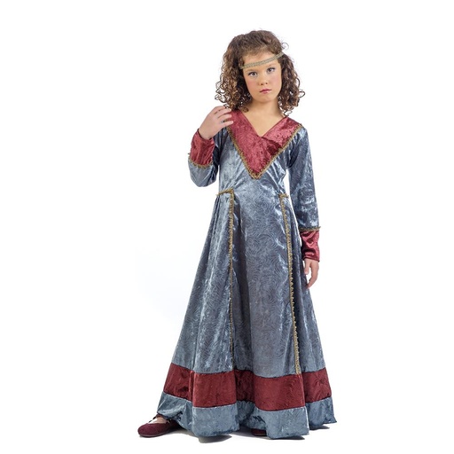[000021233] Disfraz Infantil Medieval Jimena (S) - Talla 5 (9-11 Años)