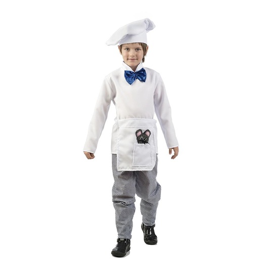 [000021270] Disfraz Infantil Cocinero Chef - Talla 3 (5-7 Años)