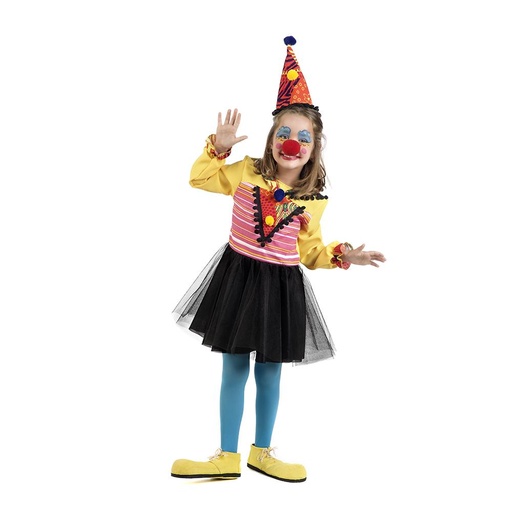 [000021279] Disfraz Infantil Payasa Dreams (S) - Talla 4 (7-9 Años)